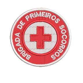 Patch Bordado Brigada De Primeiro Socorros