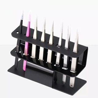 Suporte Com 8 Furos Para Pinças De Cílios