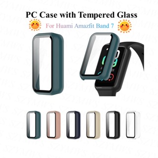 Huami Amazfit Band 7 Capa De Proteção De Tela De Cobertura Total Com Vidro Temperado