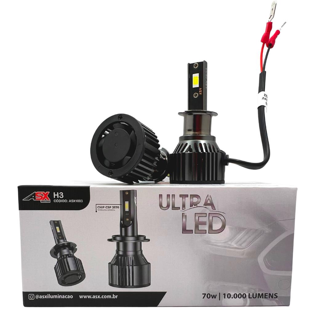 Kit Lampada Ultraled Asx 70w 10.000Lumens 6000k Modelo Novo em Oferta na Shopee