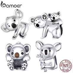 Bamoer Prata 925 Koala Bead Serie Acessórios De Moda Para Pulseira