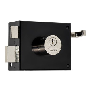 Conjunto De Fechadura Sobrepor 921 Preto - Silvana
