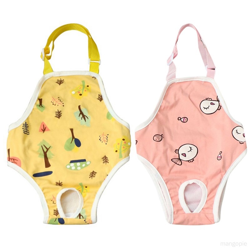 Calça Fisiológica Shorts Para Cachorro S-Xl De Estimação Gato Lavável Fralda Feminina Macacão Sanitário Roupa Íntima