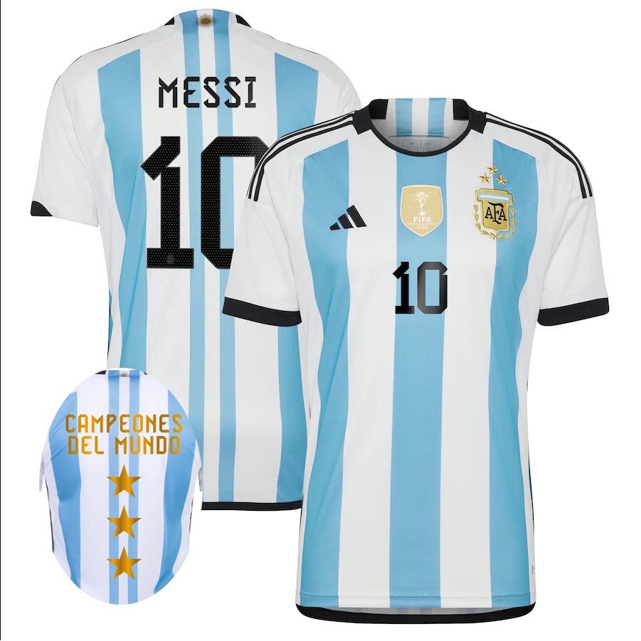 S-4XL 2022 Argentina Copa Campeão Mundial De Camisas De Futebol