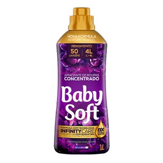Amaciante Concentrado Baby Soft Inspiração Fascinante 1L - Rende 50 lavagens em Oferta na Shopee