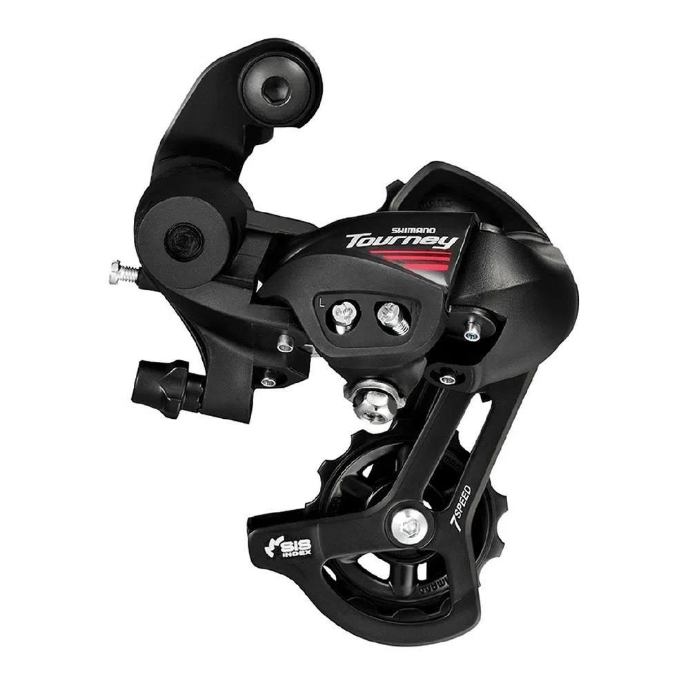 Cambio Traseiro RD-A070 Tourney Index 7v Preto Speed