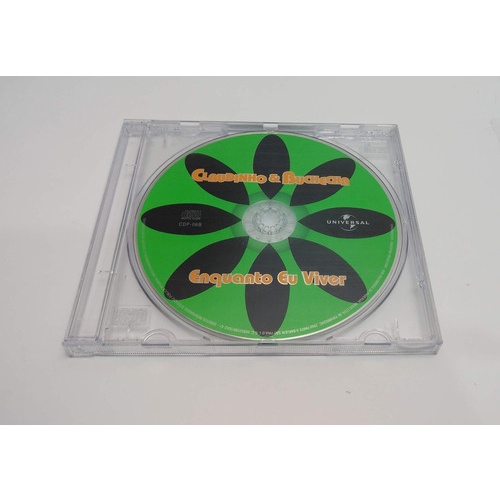 Cd Single Claudinho E Buchecha - Enquanto Eu Viver