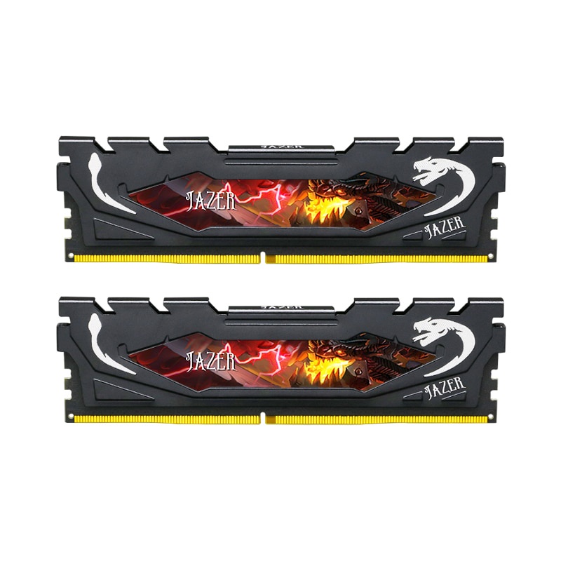 JAZER Memória Ram DDR4 8gb 266mhz 16gb 3200MHz 3600MHz Computador De Mesa Com Dissipador De Calor