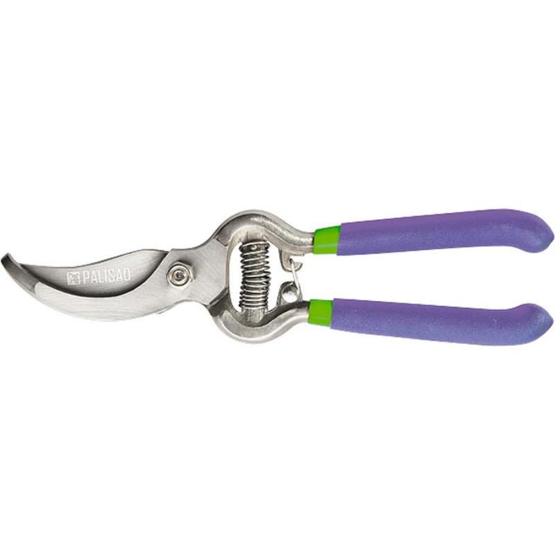 Tesoura de Inox para Poda 20 CM Curva Reforçada PALISAD em Oferta na Shopee