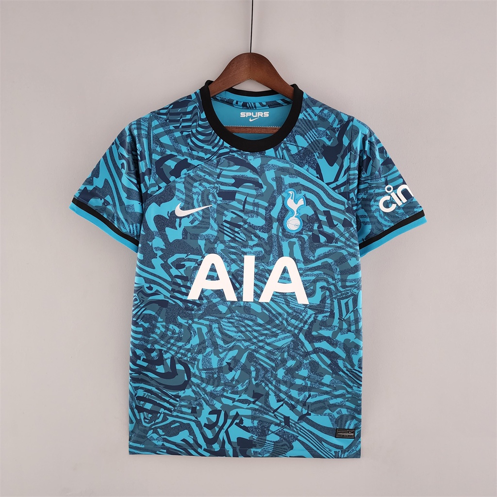 Spurs Jersey Terceiro 22 23 Tamanho S 4XL Masculino Futebol Camisa