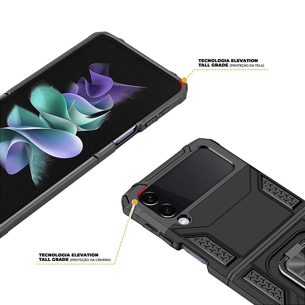 Capa case capinha para Samsung Galaxy Z Flip 4 - Thunder - Gshield - detalhe