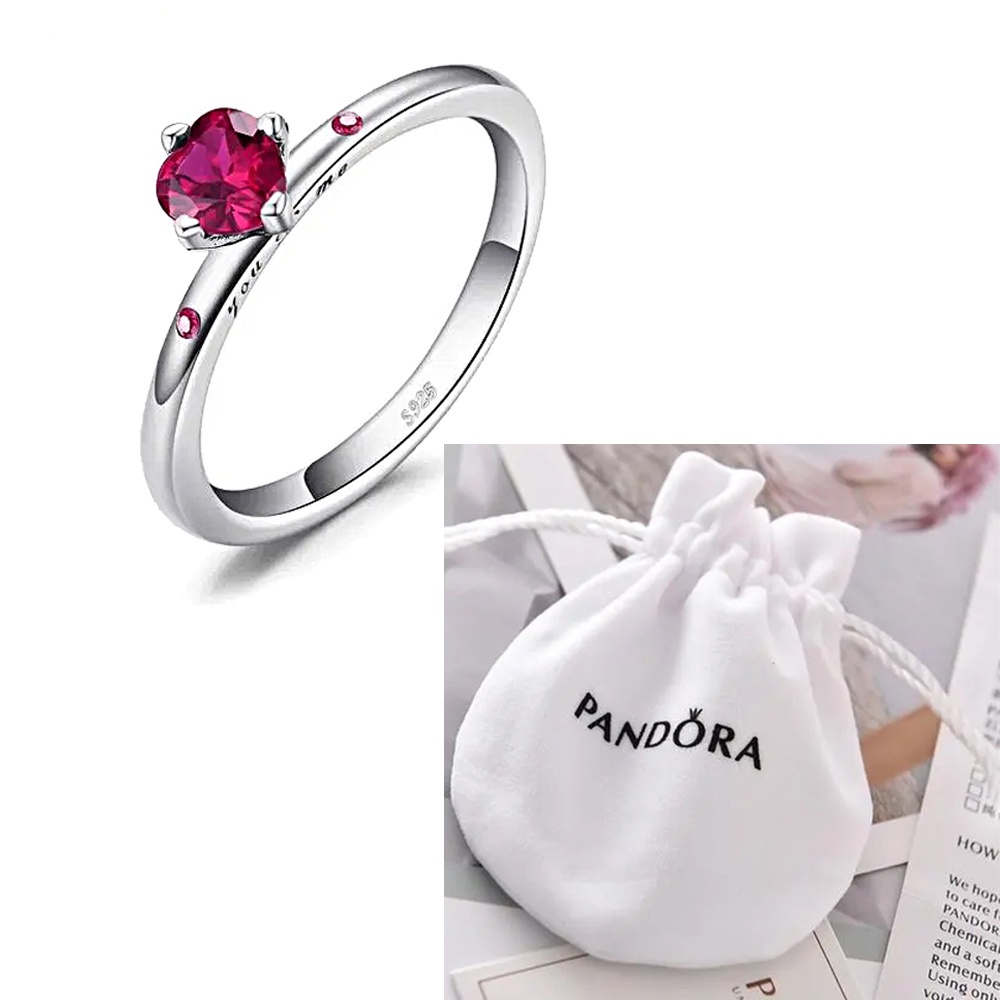 Pandora 925 prata esterlina an is espumante linhas polido anel atada