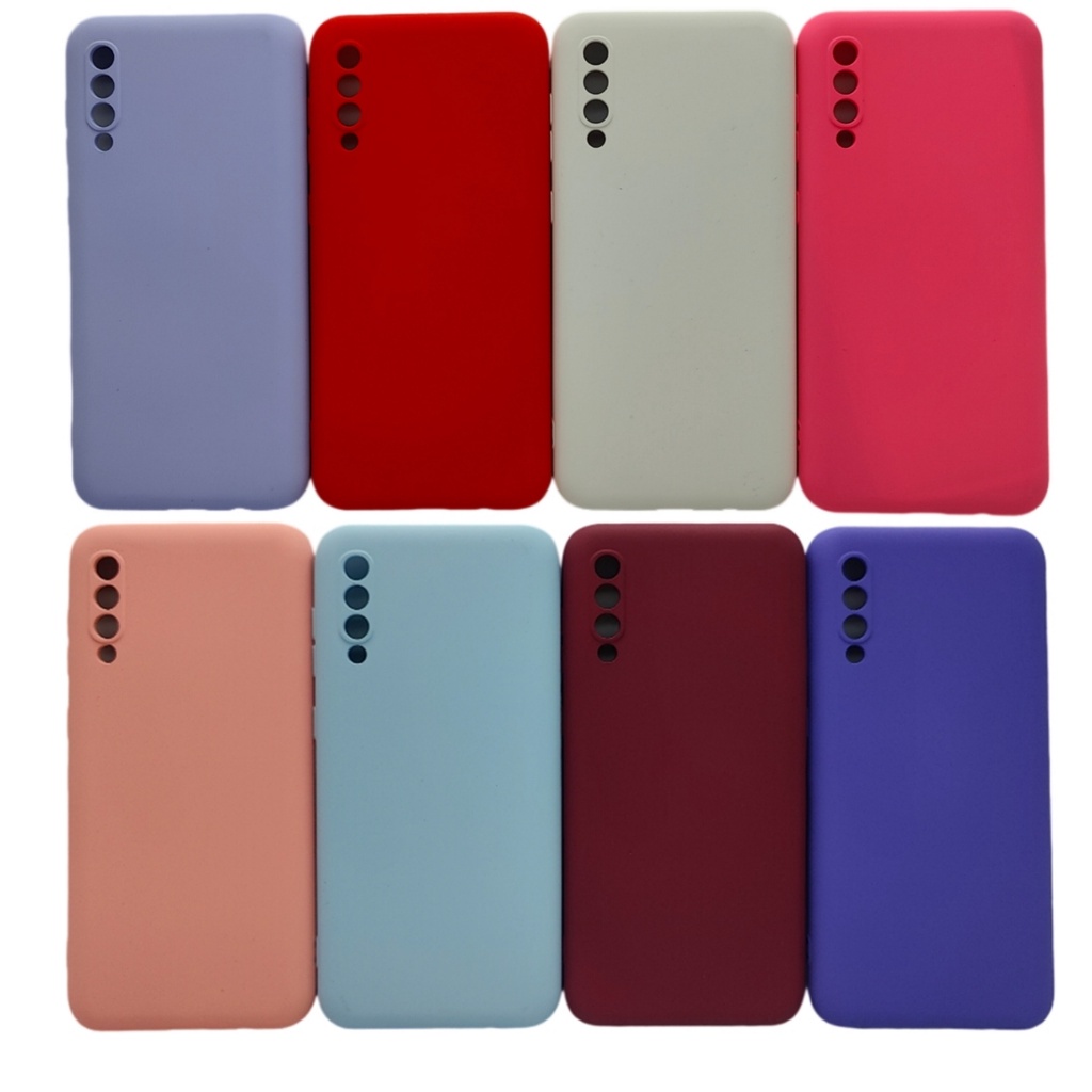 Capa Capinha Samsung A30s A50 Galaxy Silicone Aveludado Case