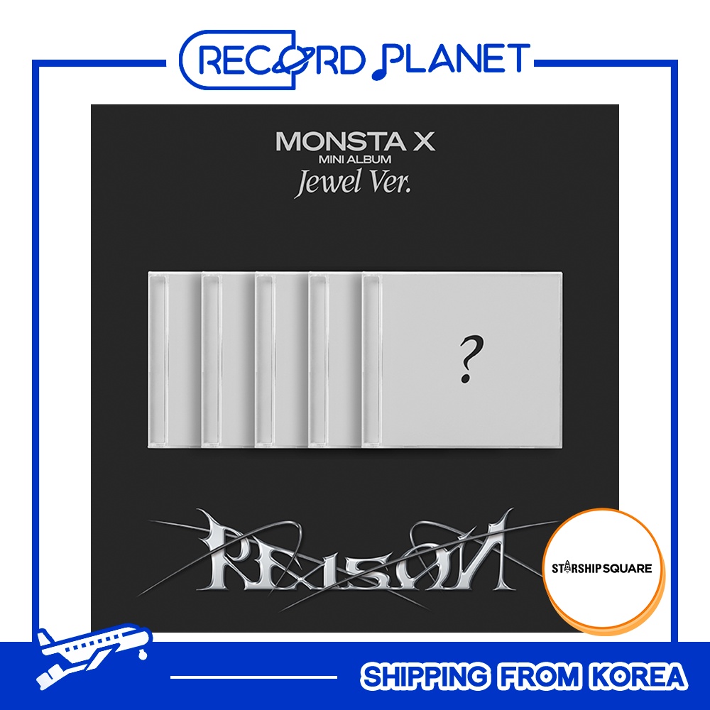 [POB] MONSTA X - REASON The 12th Mini Album (Jewel Ver.) - Escorrega O ...