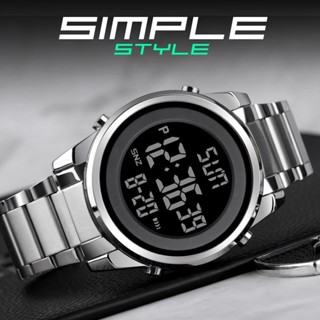 SKMEI 1611 Relógios Digital De 2 Tempos De Pulso Homem Crono Contagem De Alarme Para Homens reloj hombre 1611