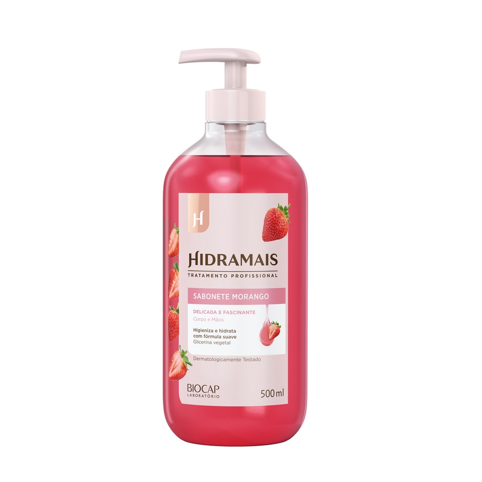 SABONETE MORANGO 500ML