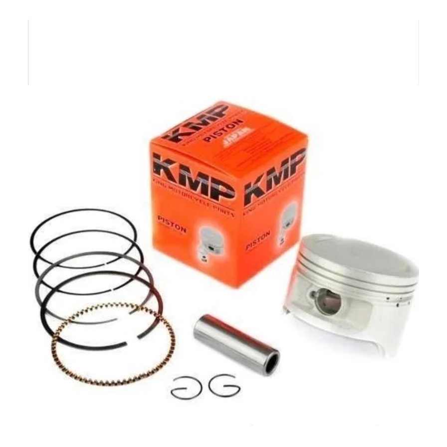Pistao Com Aneis Kmp Strada Cbx 200  Xr 200  Nx 200  3mm em Oferta na Shopee