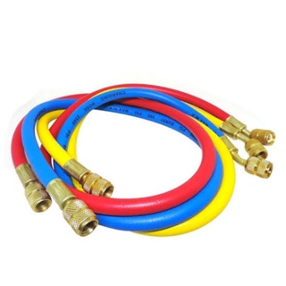 Conjunto 3 Mangueiras Manifold 90cm Gás / Gas Mp39 R401 R134 R404 R12 R22 em Oferta na Shopee