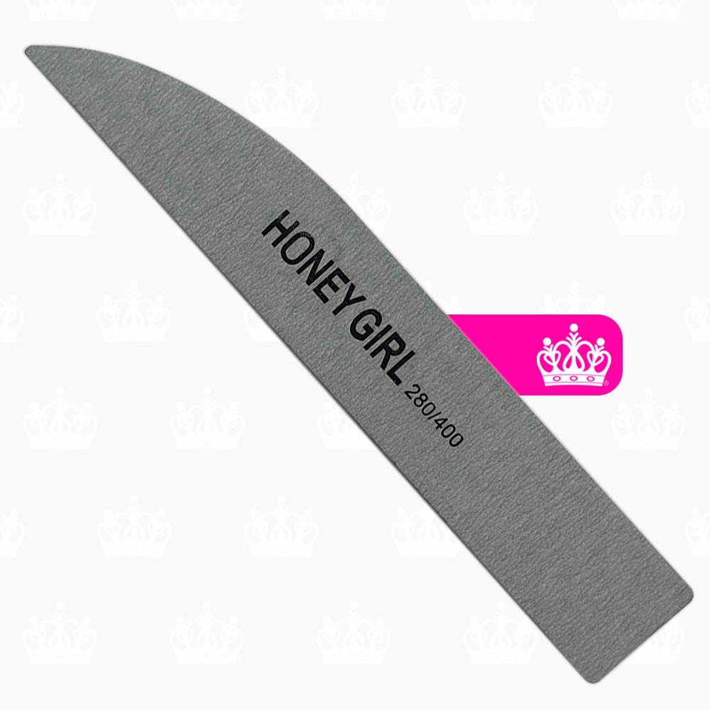 🔥 Lixa Faca - Corte Diamante 280/400 - Unitário - Honey Girl 🔥 em Oferta na Shopee