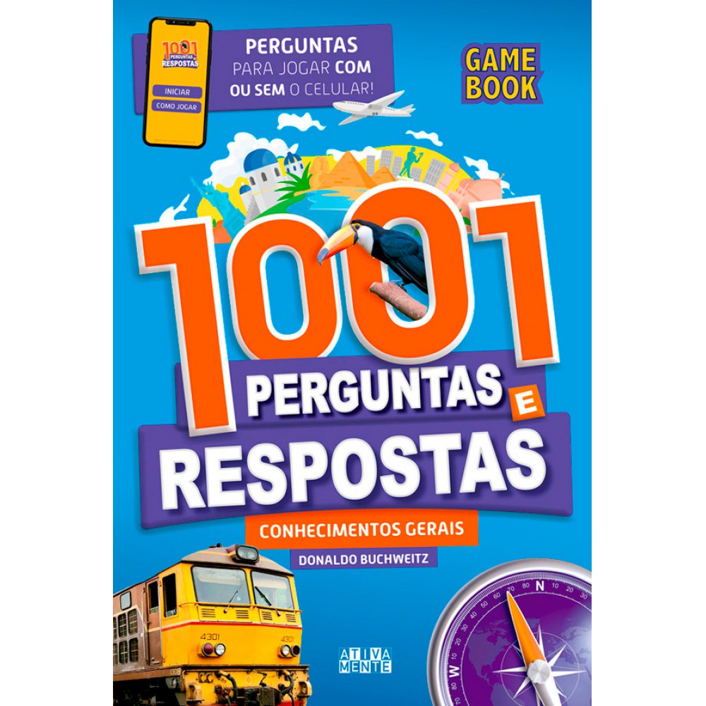 Livro - 1001 perguntas e respostas em Oferta na Shopee
