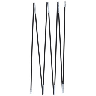 Varetas Para Reposição De Barraca Iglu 3 Lugares 54cm Preto Fibra De Vidro Resistente Bel