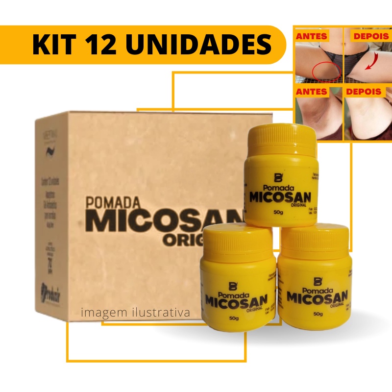 Micosan Original Creme Para Micoses e Clareador de Manchas 50g - Promoção Imperdível