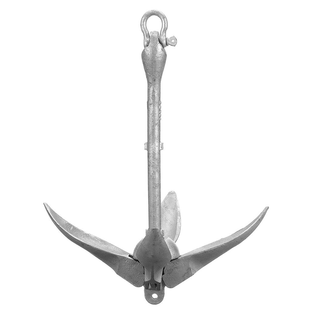 Ancora Poita Dobravel 6 Kg Galvanizada P/ Barco Lancha Bote