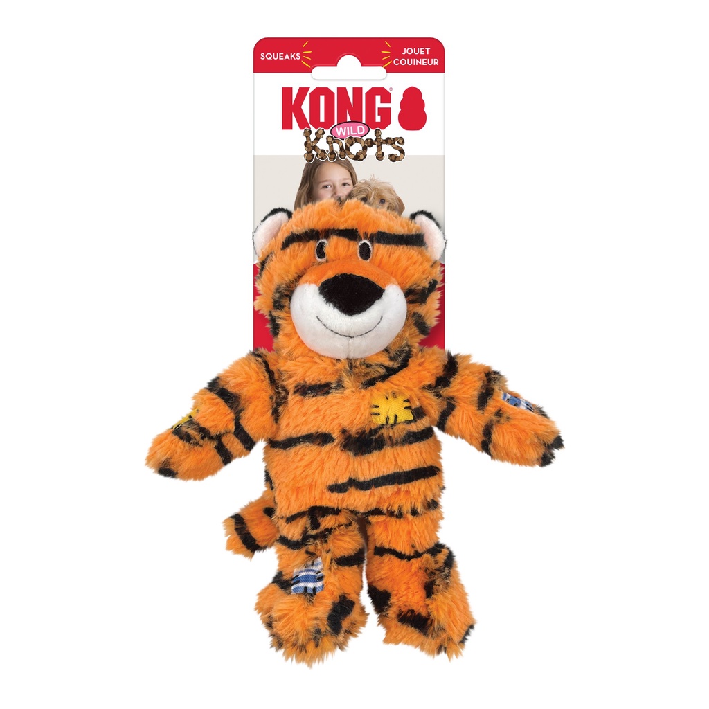 Brinquedo Pelucia Kong Wild Knots Tigre: Onde Comprar | BuscaProdutos