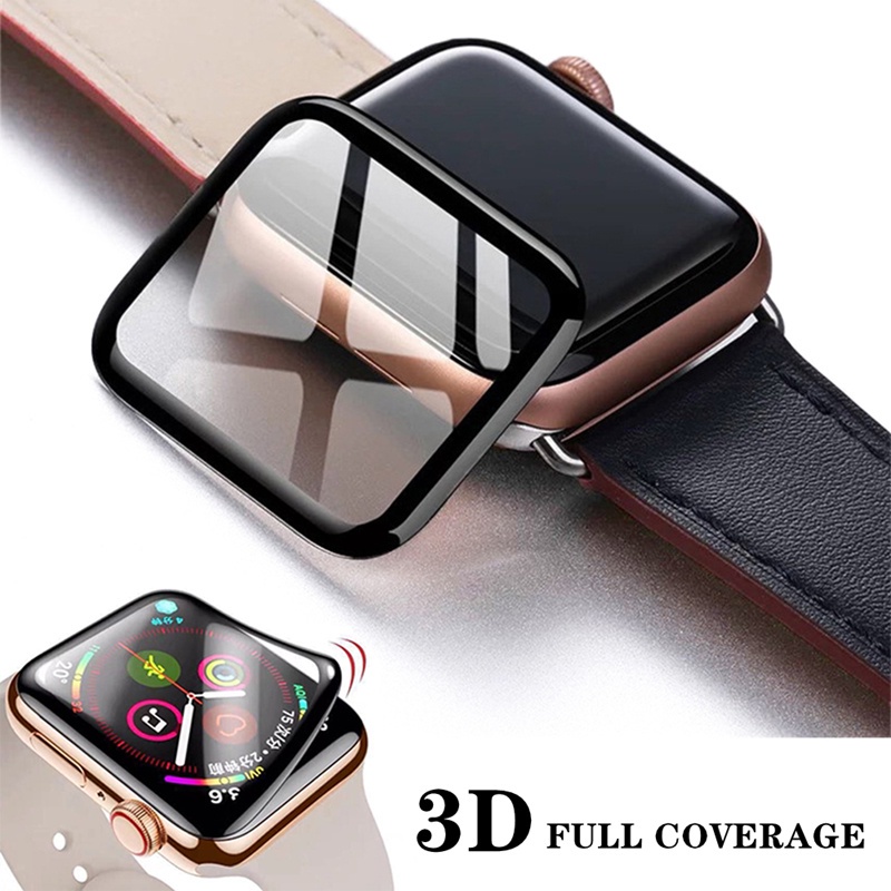Protetor De Tela De Filme 3D Para Apple Watch Serie 7 8 41mm 45mm 42 38mm Capa iwatch 6 5 4 3 Se 40mm 44mm Pára-Choques