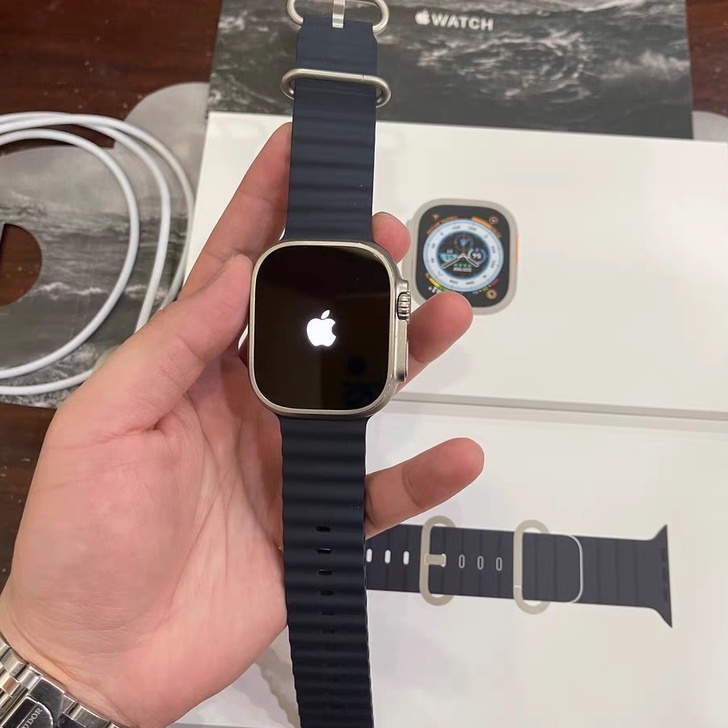 Apple Watch Ultra SmartWatch Tela Do Sono De Chamada Bluetooth Personalidade Masculina E Feminina Relógio Inteligente Sem Fio Monitor De Saúde Carregamento