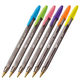 Kit Canetas Esferográficas Bic Fashion 1.6 com 6 unidades em Oferta na Shopee