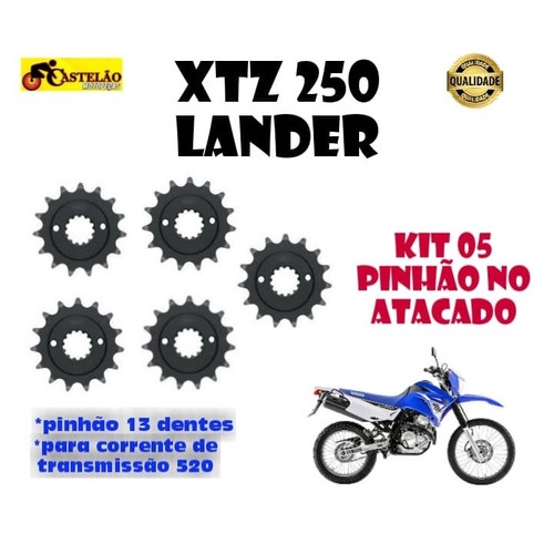 Pinhao Relaçao Lander-tenere 250 13d Kit 05un Atacado