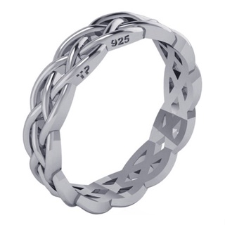 Anel Celta Infinito Pura Prata 925 Unissex- Exclusivo em Oferta na Shopee