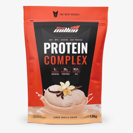 Protein Complex 1,8 Kg / 900g - New Millen Concentrado Isolado Hidrolisado