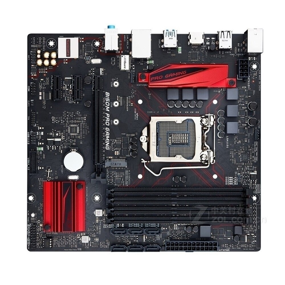 Para B150M PRO GAMING LGA 1151 Intel B150 B150M Placa-Mãe DDR4 64GB M . 2 HDMI PCI-E 3.0 MJ5A