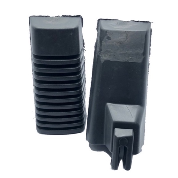 Par Borracha Pedaleira Estribo Yamaha Factor 150/ Fazer 150