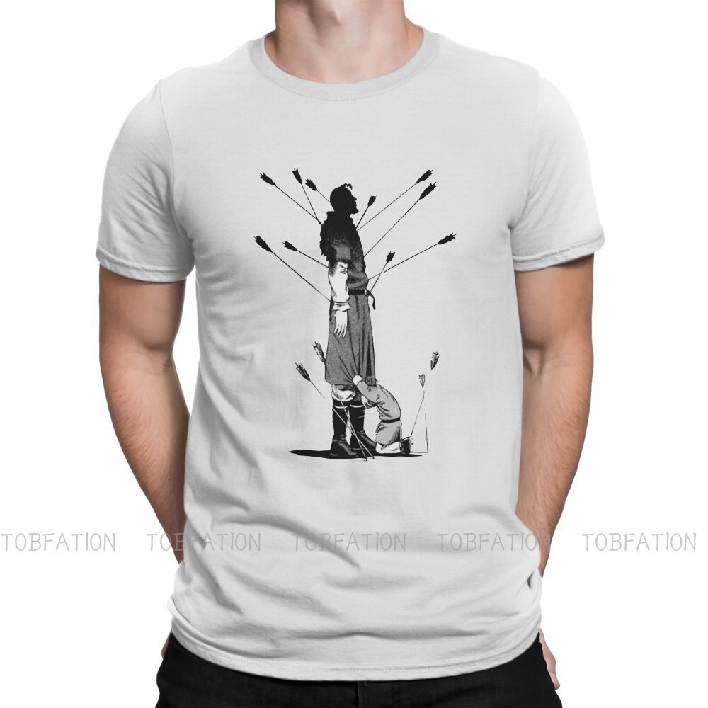 Homens Camiseta Thorfinn Hip Hop TShirt Vinland Saga Estampada Blusas Lazer Masculina Manga Curta Pano De Presente Exclusivo Desconto no Preco