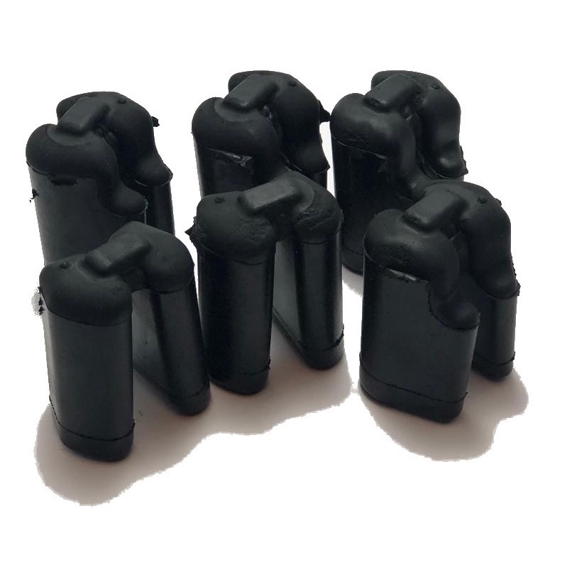 Bucha (coxim) 6 Peças - Honda Xre 300/ Nx 400 Falcon/ Tornado/ Xlx