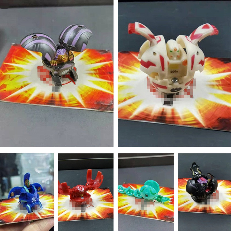 Bulk Goods Bakugan 2.5 Primeira Geração 1a Coleção Nostálgica Unicórnio Dragão Vermelho Guerreiro Deformação Catapulta Brinquedo