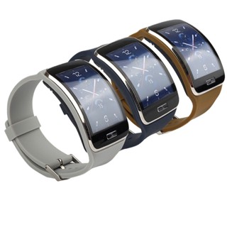 Pulseira De Pulso Para Samsung Gear S SM-R750 Relógio Balck Marinha Substituição R750 Smart Watch Azul Cor
