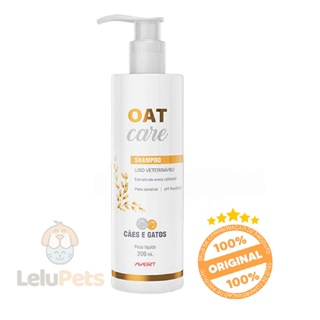 Oat Care Shampoo Avert Para Cães e Gatos 200ml em Oferta na Shopee