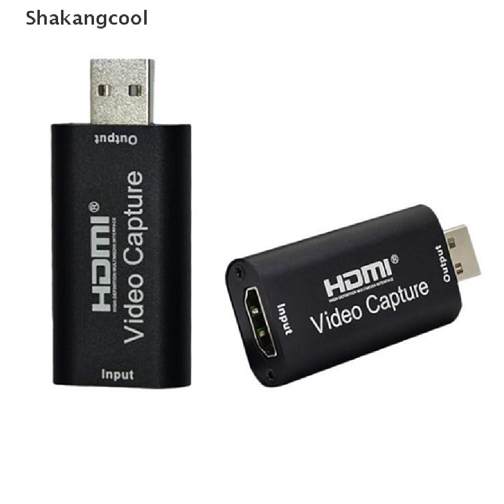 Placas De Captura De Vídeo SKC Adaptador Áudio HDMI Para USB 3.0 Definição 4K Record CL