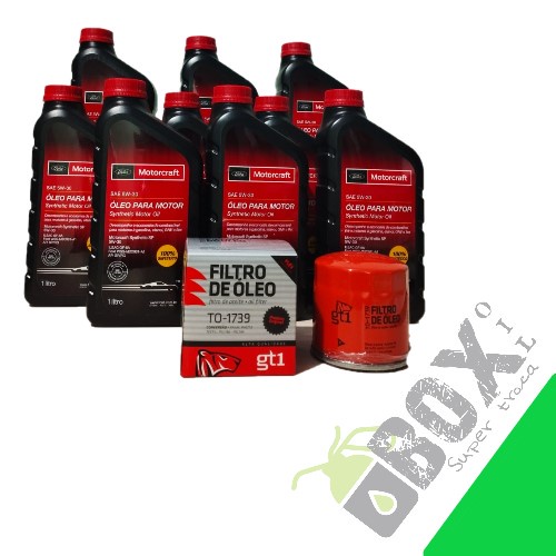 Kit troca de óleo Ranger Motorcraft 5w30