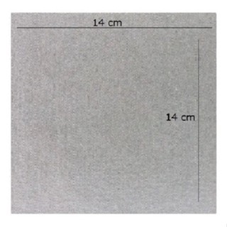 10 Pçs Tampa De Mica Para Microondas 14 X 14