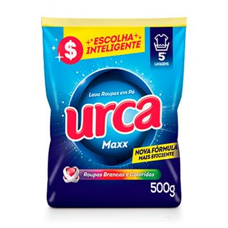 Lava Roupas em Pó Urca Maxx 500G