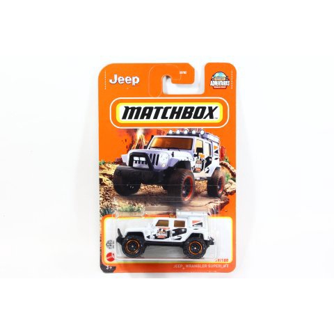Miniatura Matchbox Jeep Wrangler Superlift 99/100 2022