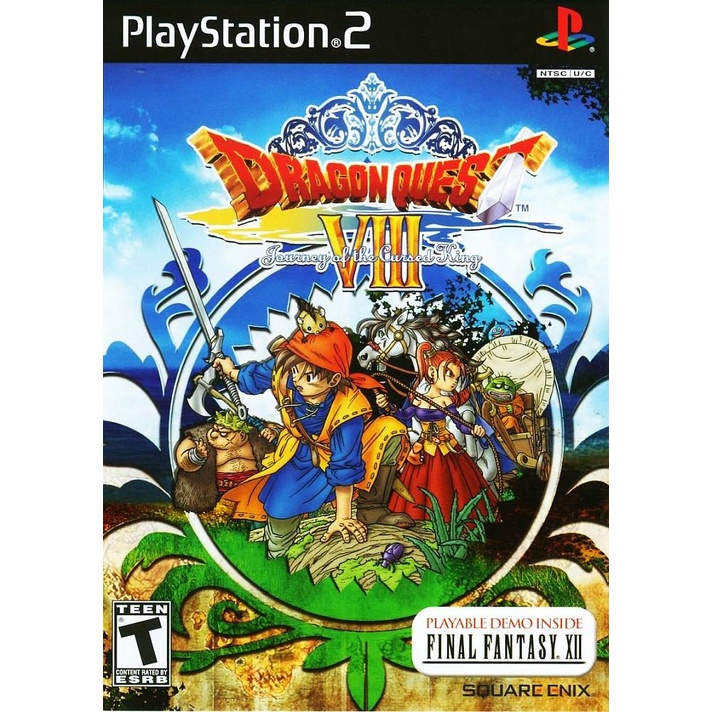 Jogo Dragon Quest VIII: Journey of the Cursed King  ps2