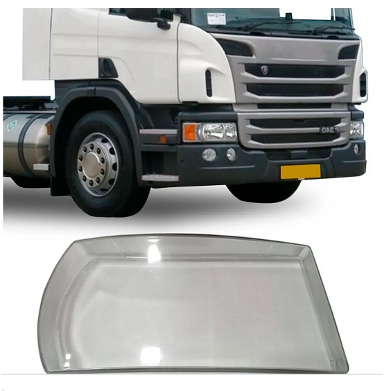 Lente Vidro Farol Scania Serie 5