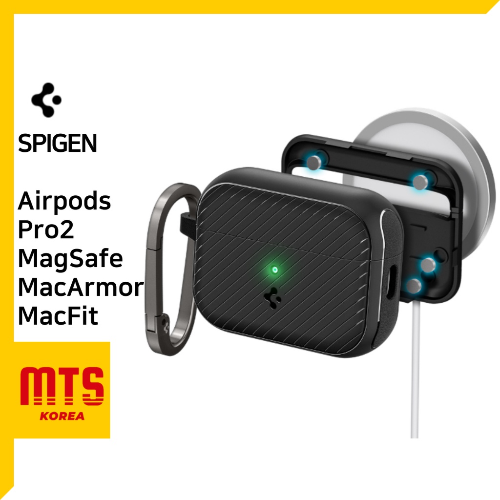 Capa Protetora De Arenito Spigen Airpods Pro 2 (Para 2)