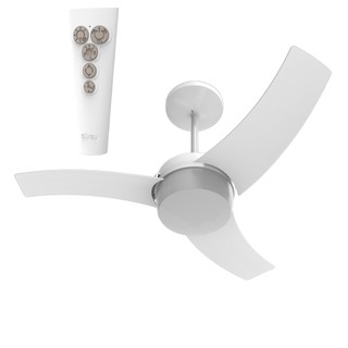 VENTILADOR TETO ALISEU WAVE BRANCO COM CONTROLE REMOTO em Oferta na Shopee